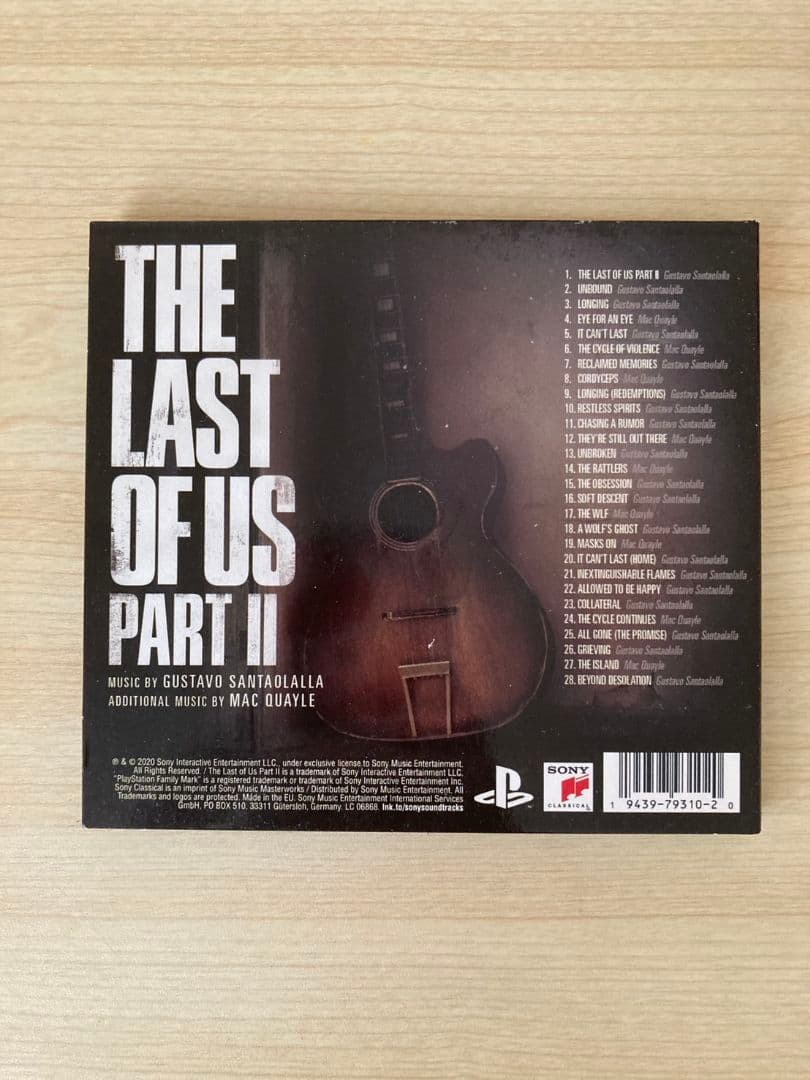THE LAST OF US PART II サウンドトラック