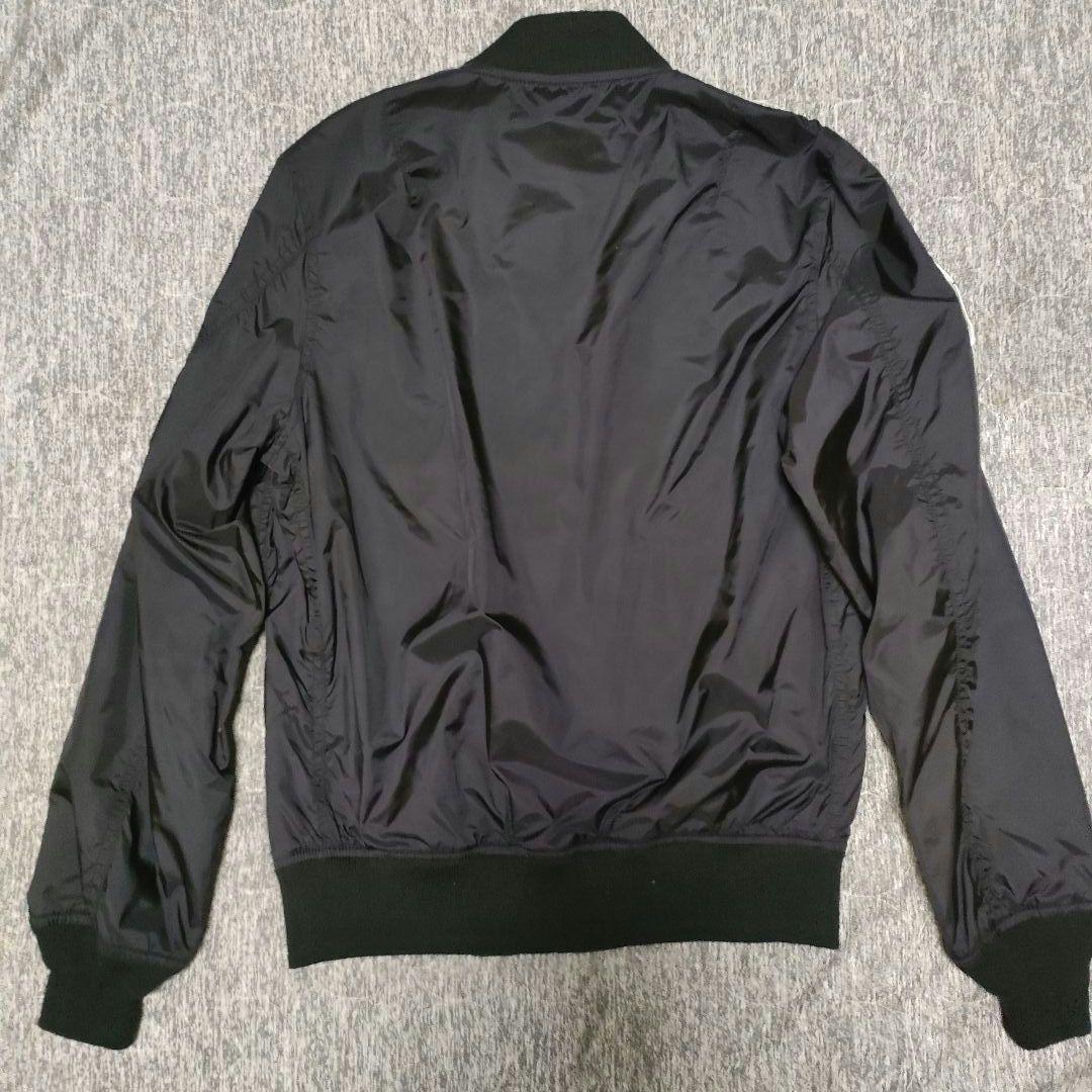 リボン付き ALPHA フライトジャケット MA-1 ワッペン多数 ミリタリー