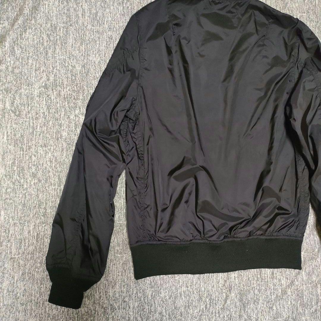 リボン付き ALPHA フライトジャケット MA-1 ワッペン多数 ミリタリー