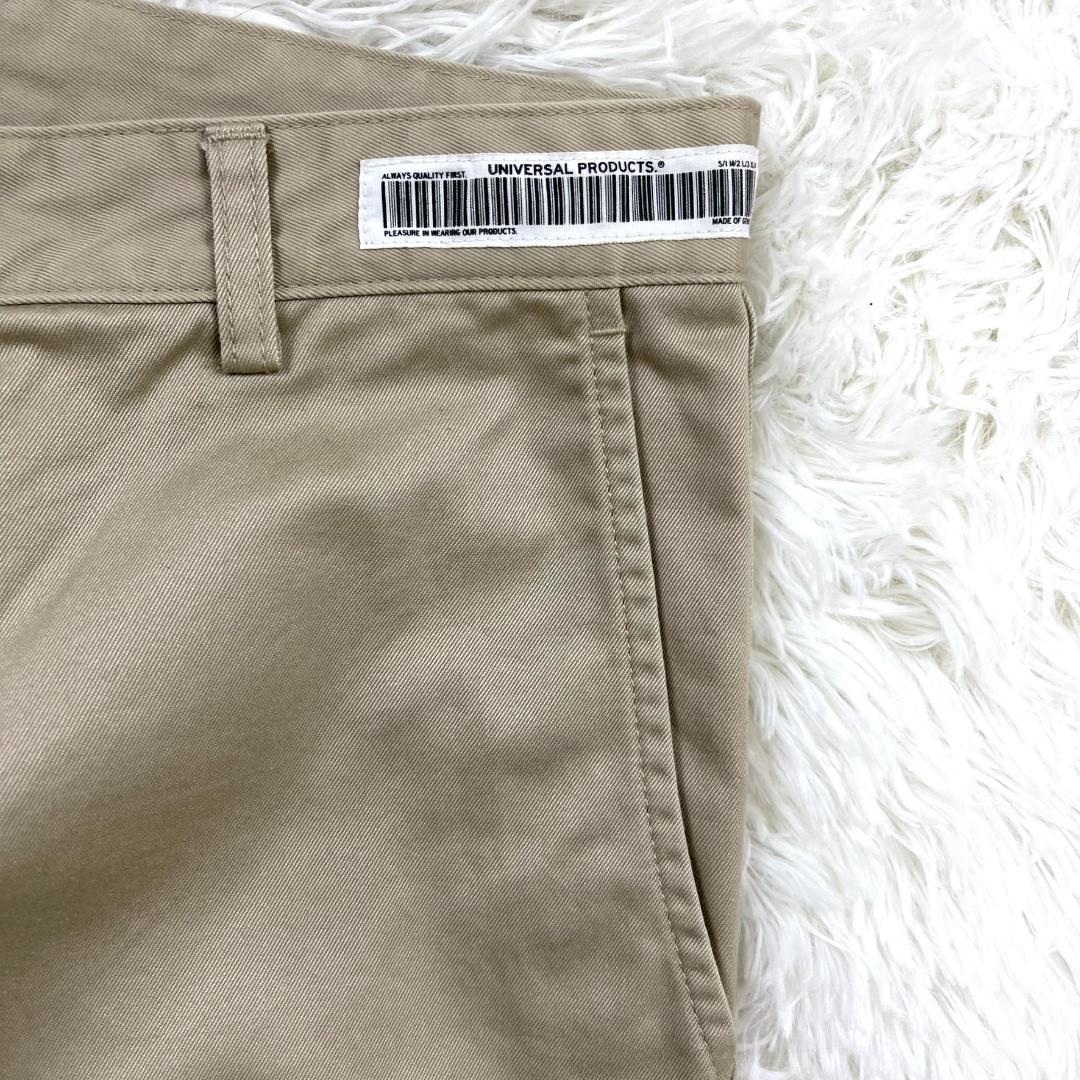 新品☆UNIVERSAL PRODUCTS テーパード チノ パンツ チノパン