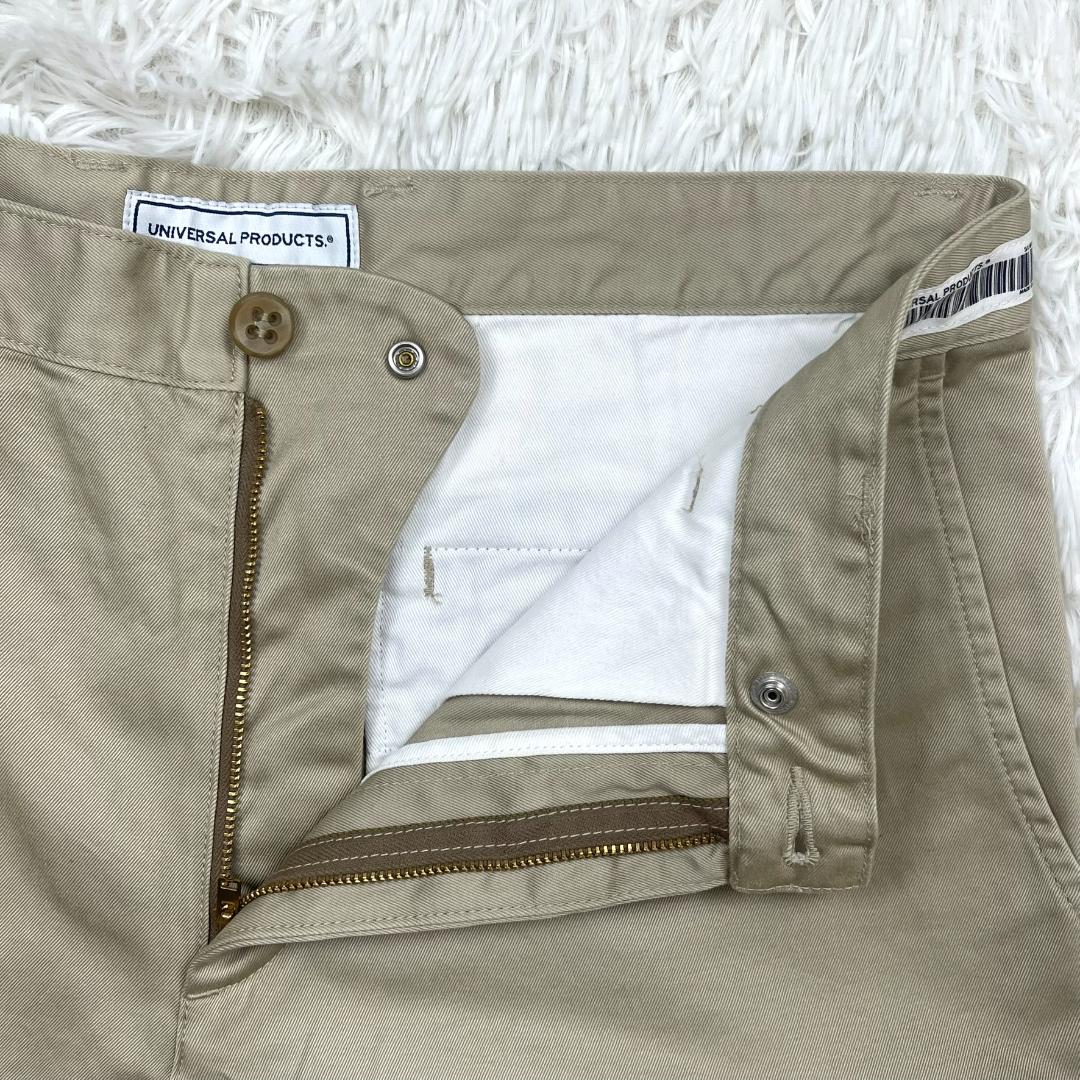 新品☆UNIVERSAL PRODUCTS テーパード チノ パンツ チノパン