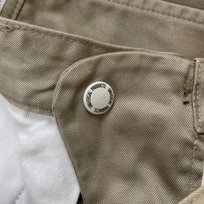 新品☆UNIVERSAL PRODUCTS テーパード チノ パンツ チノパン