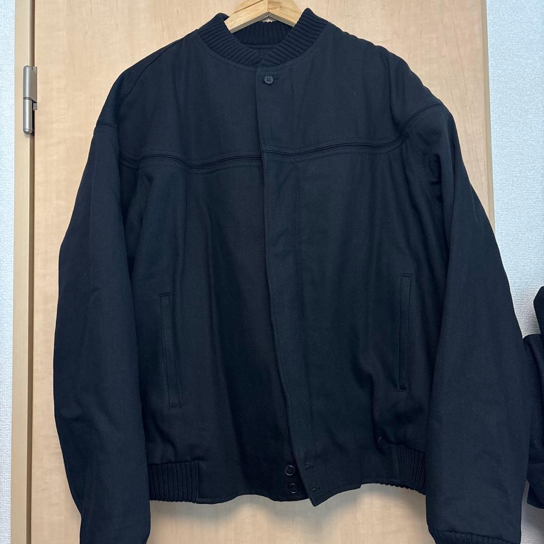 ky　sugar&co ブルゾン ワークジャケット MA-1 ノーカラー