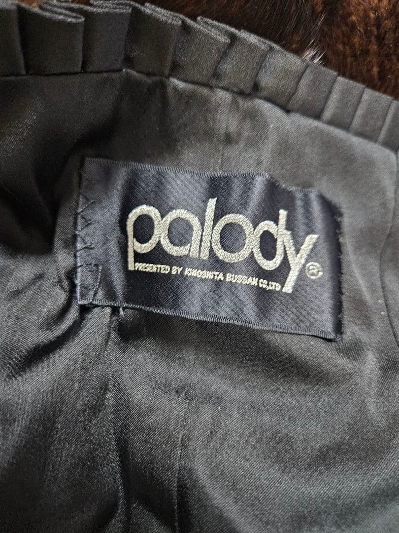 訳あり…三越 Palody リアルミンクファー ロングコート 艶やかな光沢