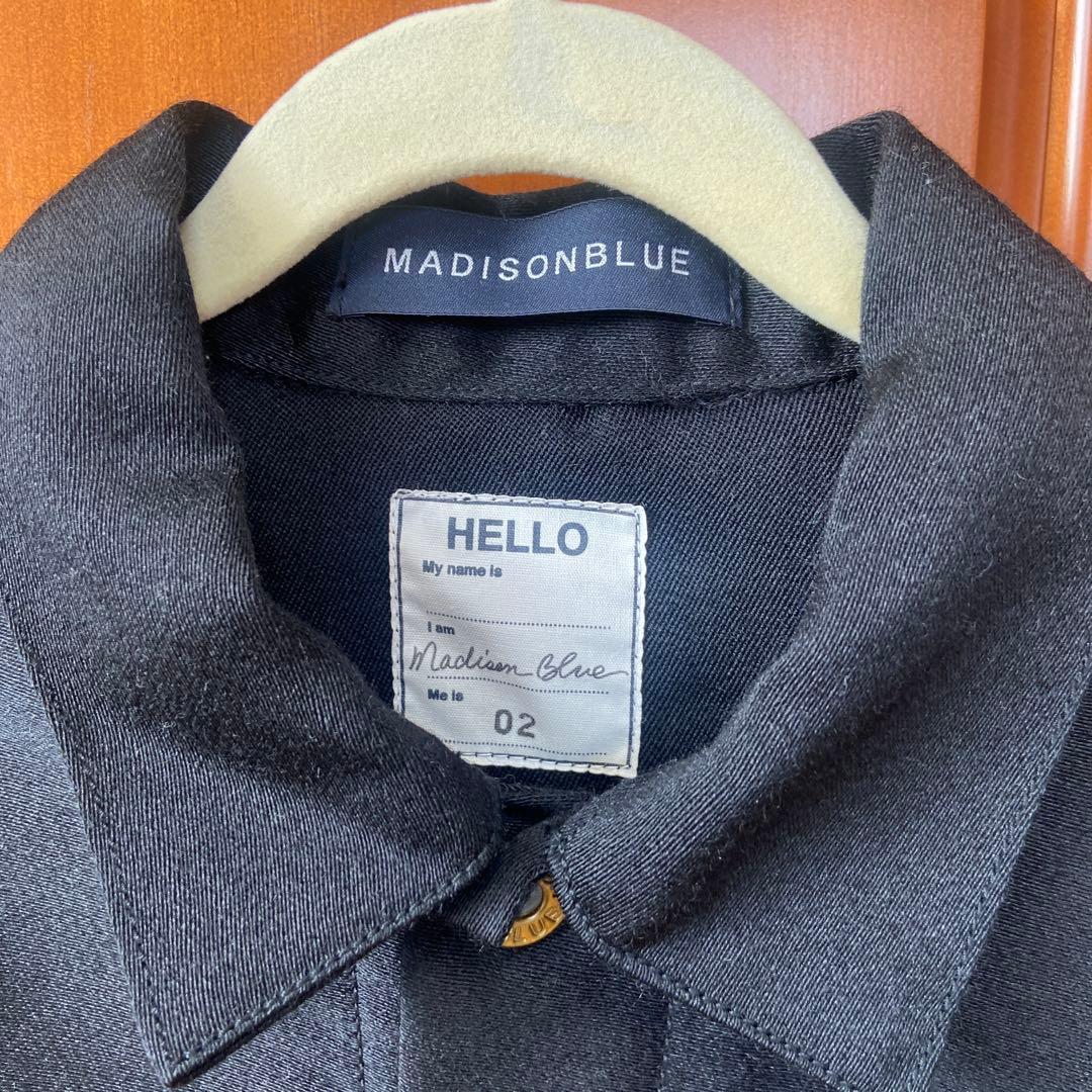 MADISONBLUE ブラック デニムジャケット 02
