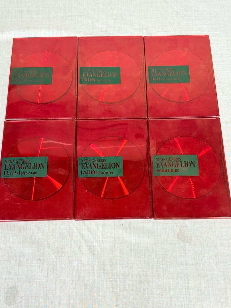 新世紀エヴァンゲリオン DVD-BOX 全巻セット 11枚組 全話 初回限定生産