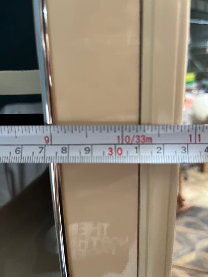 アーチ型 食器棚 飾り棚 小ぶり スリム 白 ホワイト 水屋 当時物 昭和レトロ