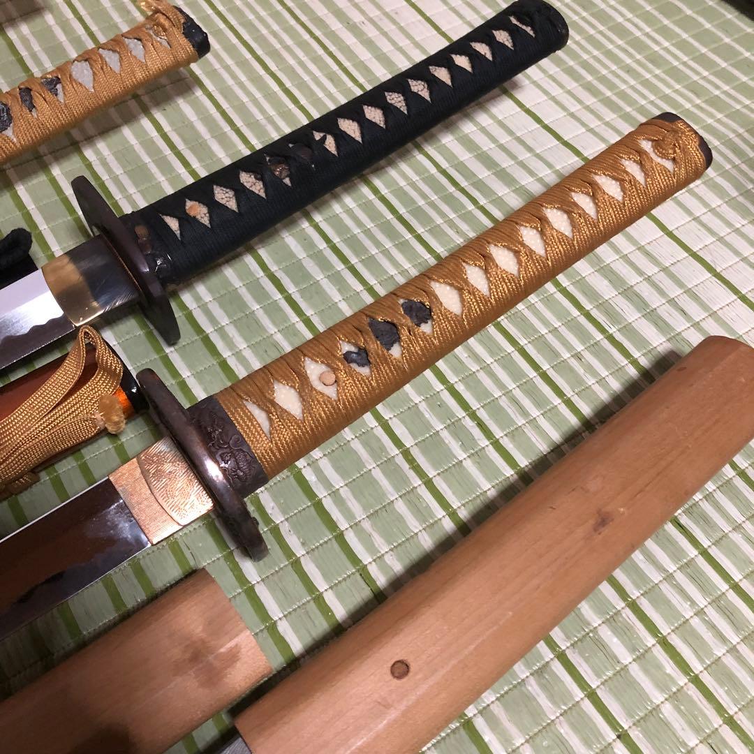 模造刀　模擬刀　武士　侍　伝統工芸　剣　ソード小太刀　鞘　鍔　大衆演劇　座頭市
