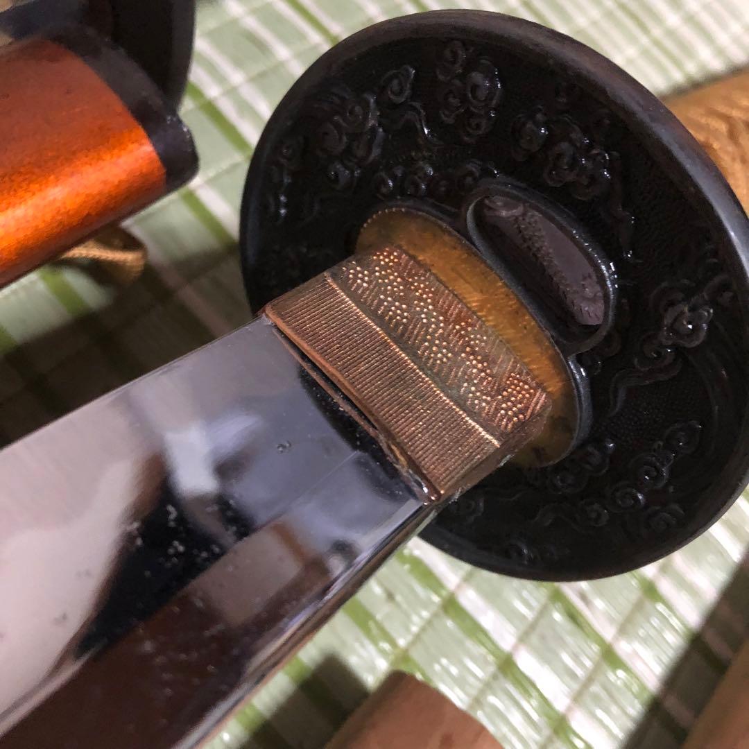 模造刀　模擬刀　武士　侍　伝統工芸　剣　ソード小太刀　鞘　鍔　大衆演劇　座頭市