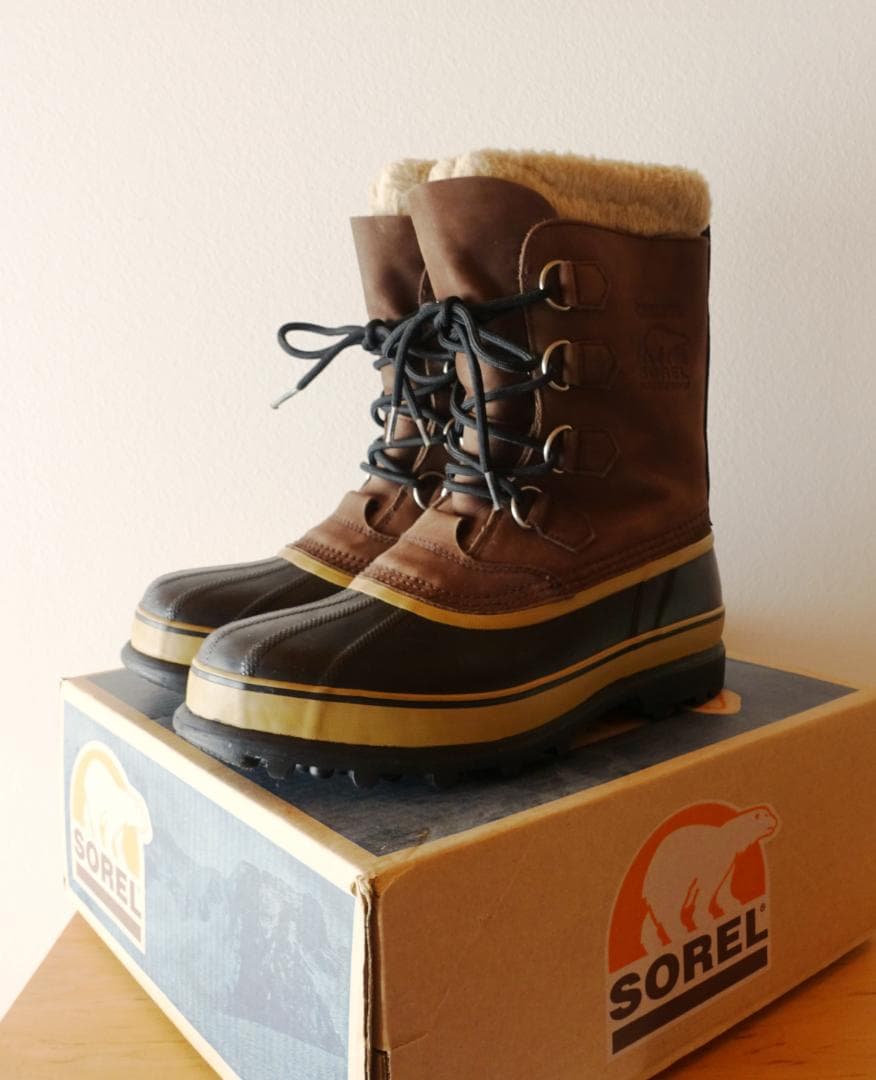 【貴重】旧ロゴ SOREL ソレル カリブー 27cm 元箱付き