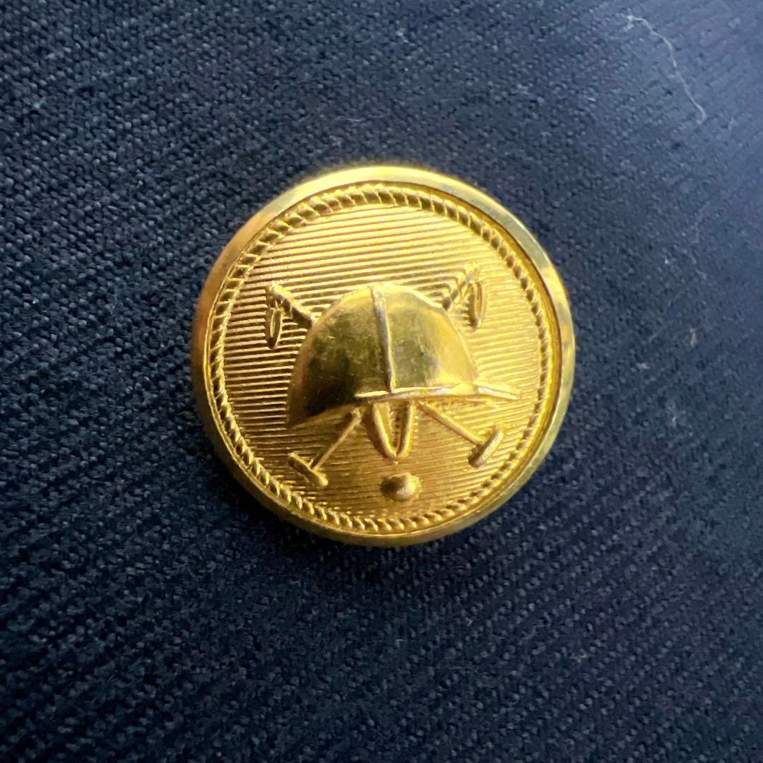 ラルフローレン キッズフォーマル セットアップ ダブル 紺ブレ 金ボタン 120