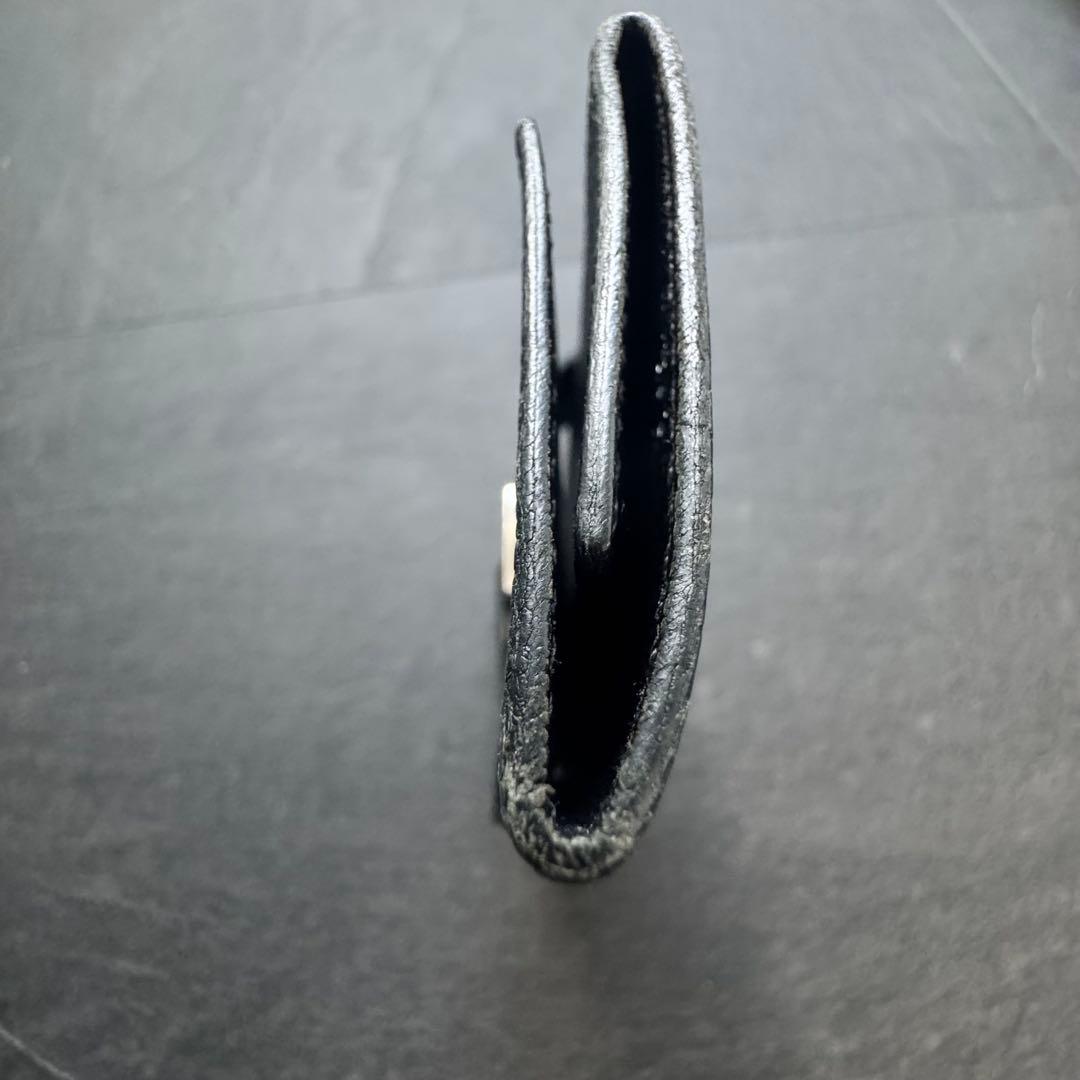 HERMES エルメス べアン キーケース ブラック シェーブル