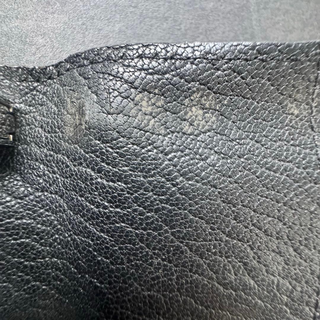 HERMES エルメス べアン キーケース ブラック シェーブル