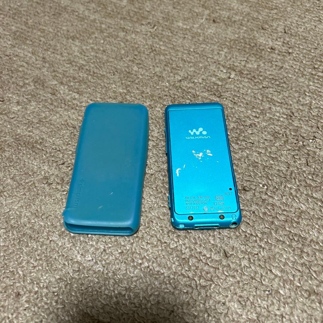 Sony ウォークマン ブルー 充実の付属品