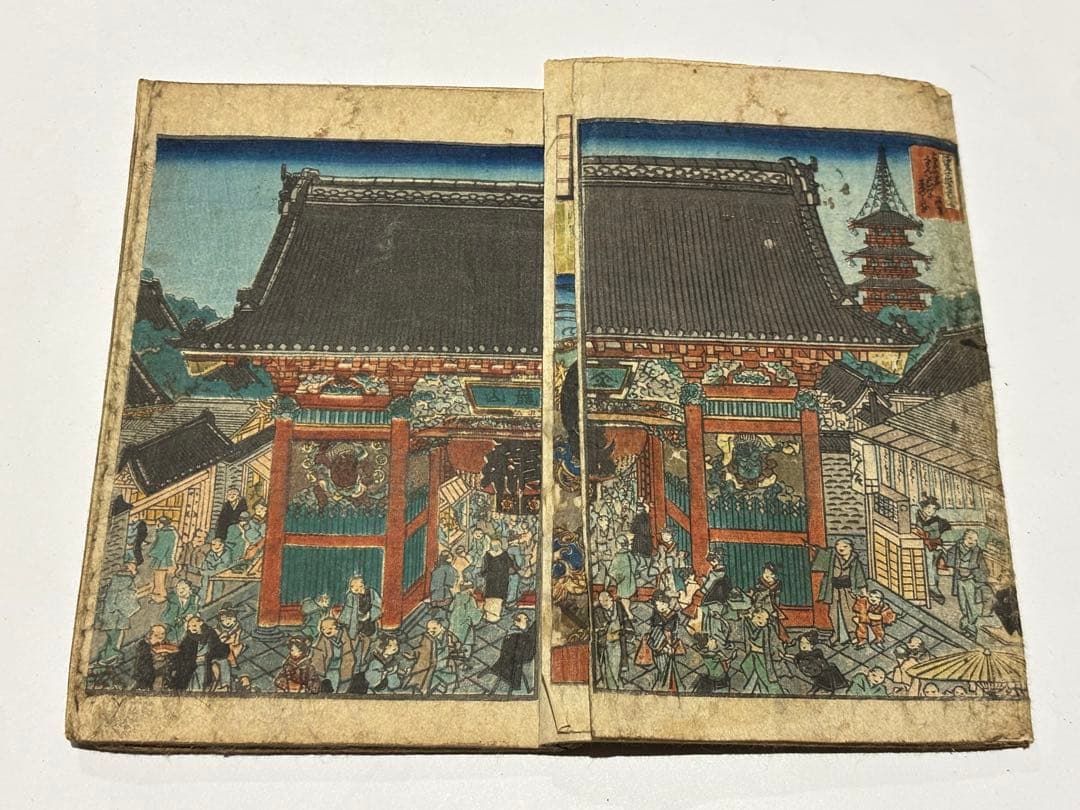 「仮宅草紙さしもぐさ」恋川笑山画作 安政三年 1冊|艶本 春画 浮世絵 和本