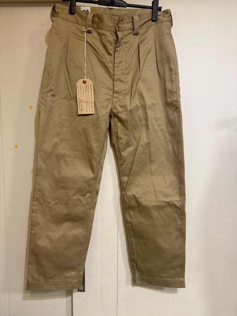 未使用WAIPER M-52 WP1003 テーパードチノ サイズ23(M)
