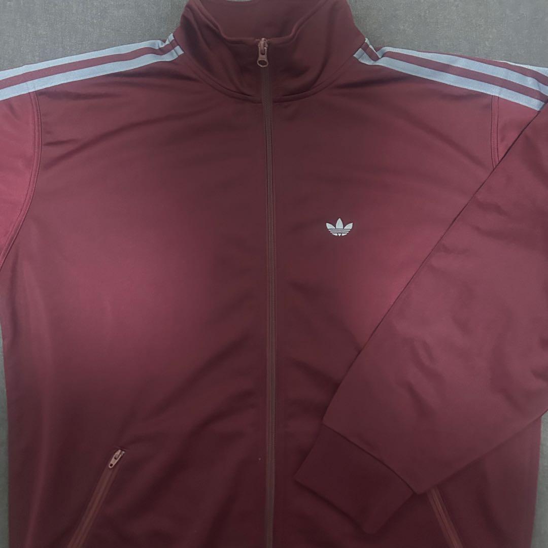 adidas トラックジャケット マルーン ベッケンバウアー ニュートラル