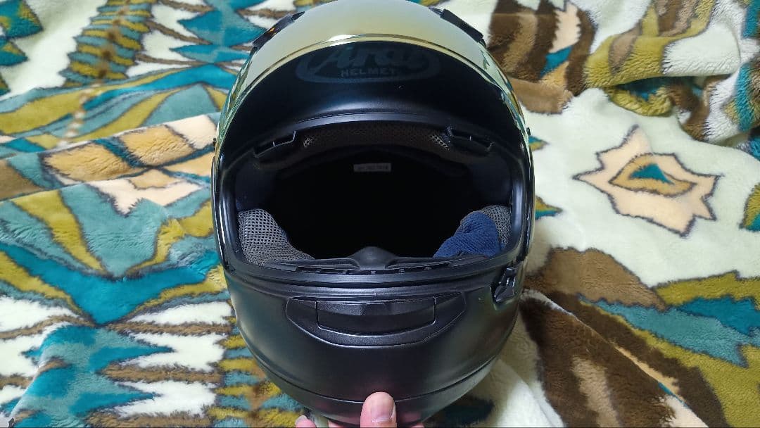 アライRX-7X マッドブラック　ミラーシールド付き　XL