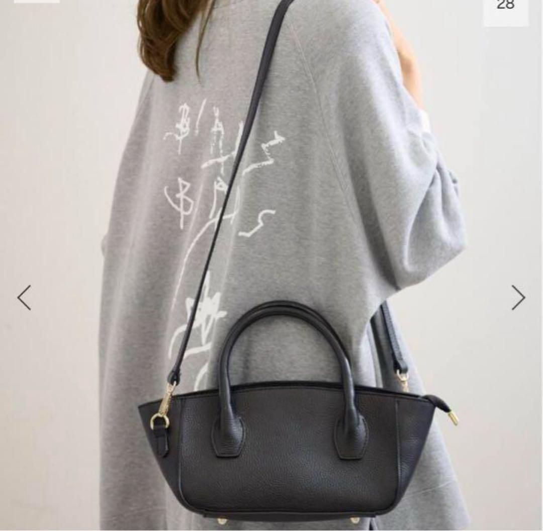 AULENTTI/オウレンティ ショルダー付きレクタングルトート