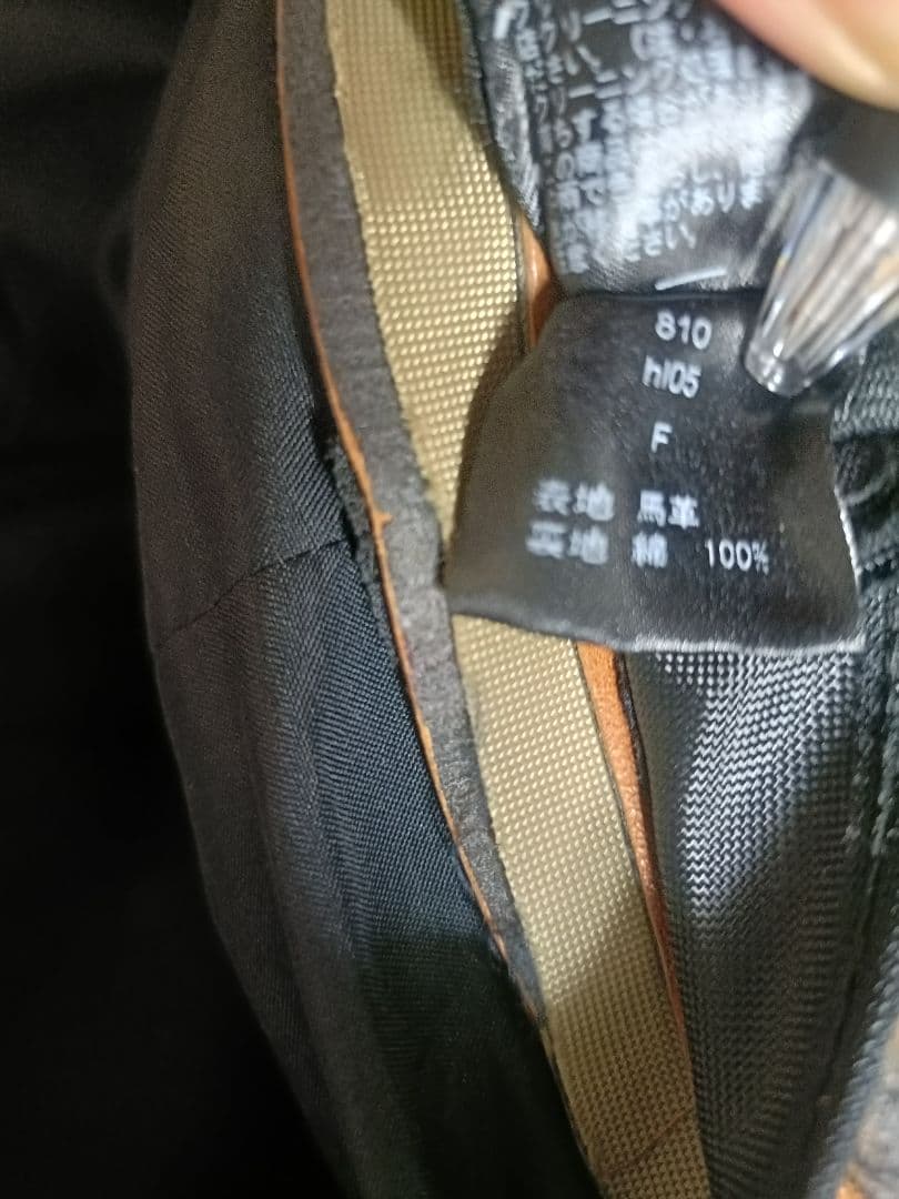 wjk　ホースレザーキャスケット　馬革　ホースハイド