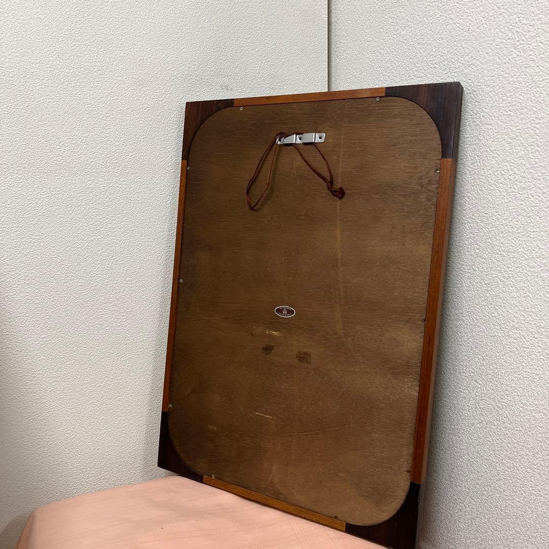 秋田木工　鏡　二重鏡