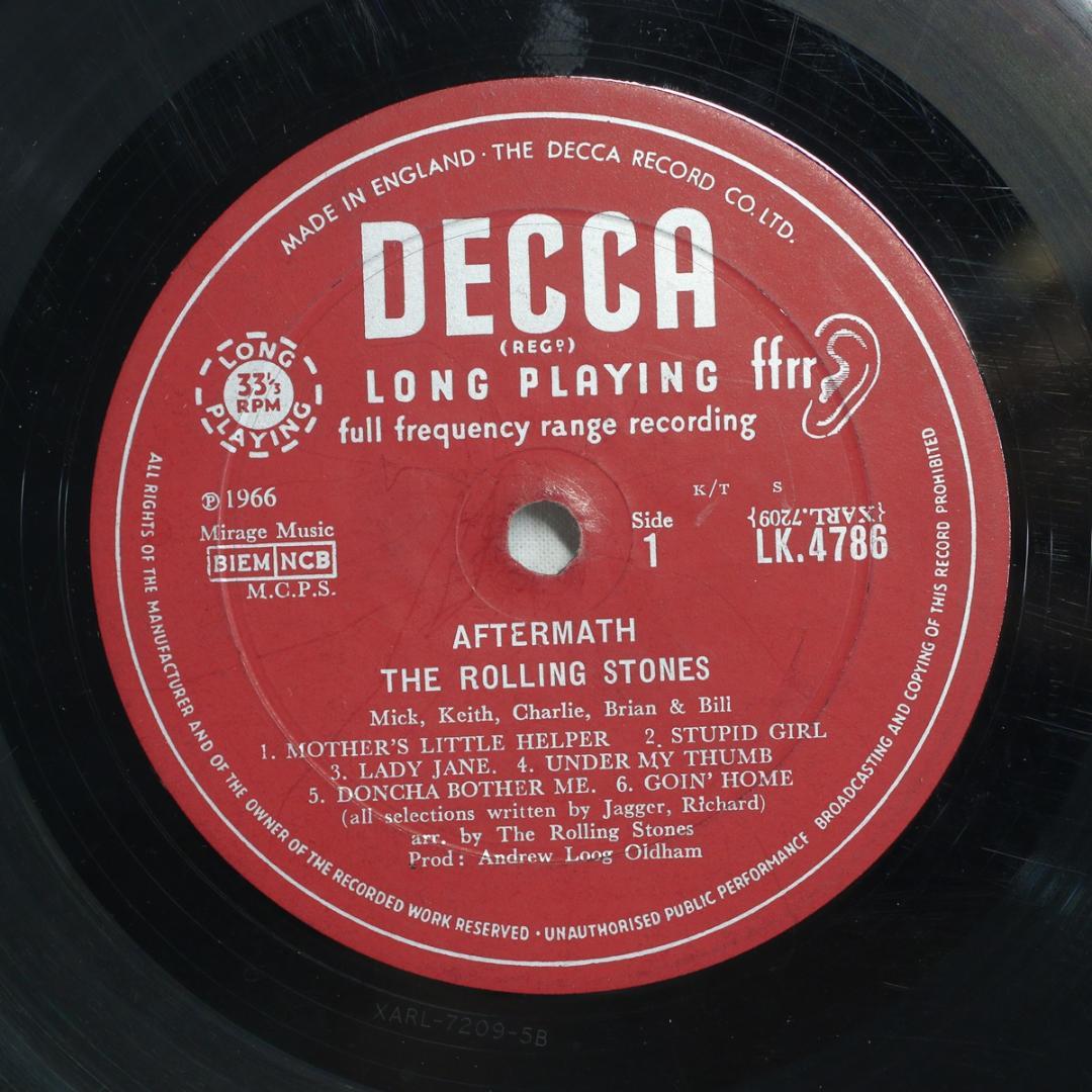 英LP Rolling Stones Aftermath UKオリジナルMono