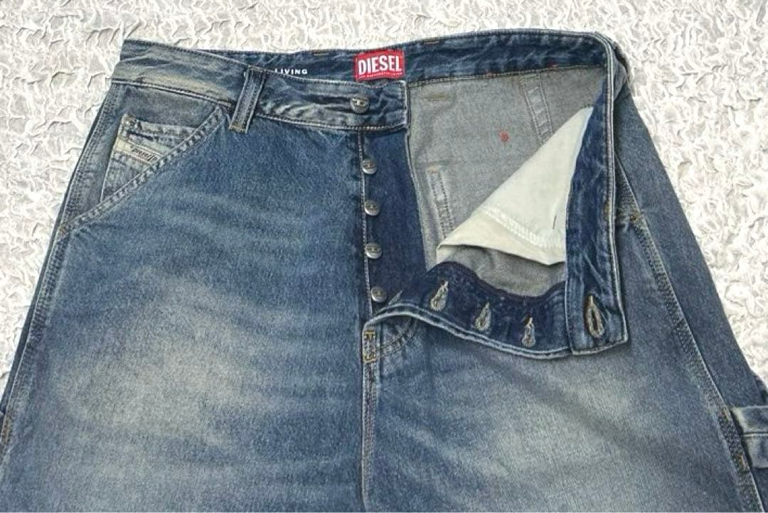 【正規品】美品 DIESEL D-LIVERY-SHORT デニム 深水光太着用