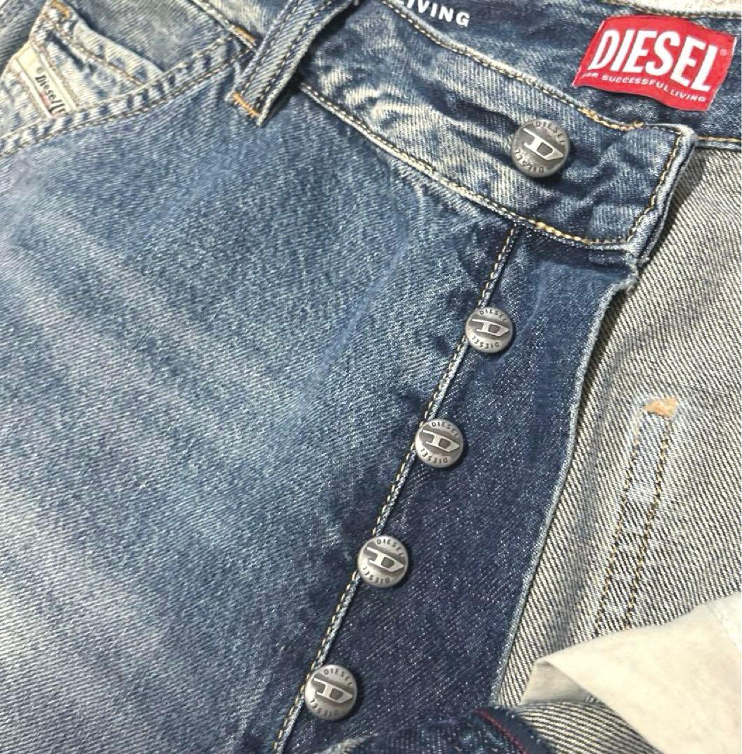 【正規品】美品 DIESEL D-LIVERY-SHORT デニム 深水光太着用