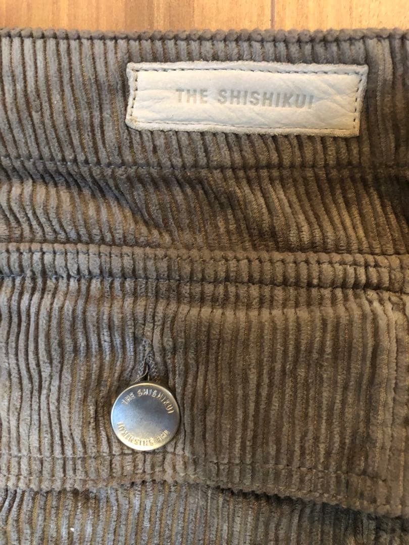 パンツ 32 SHISHIKUI CORDUROY BAKER / BROWN