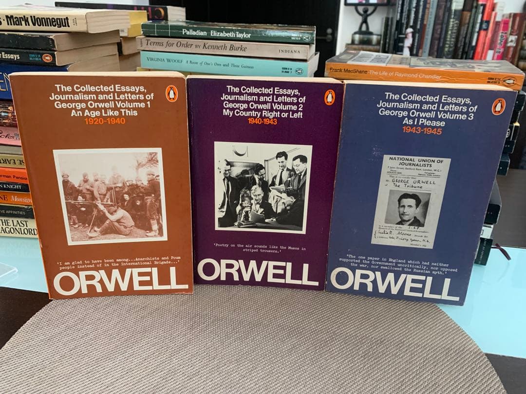 3冊セットe Orwell Collected Essays…