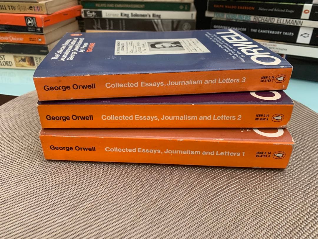 3冊セットe Orwell Collected Essays…