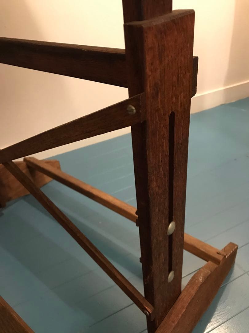 アメリカヴィンテージ木製ドラフティングテーブル　アンティーク製図台