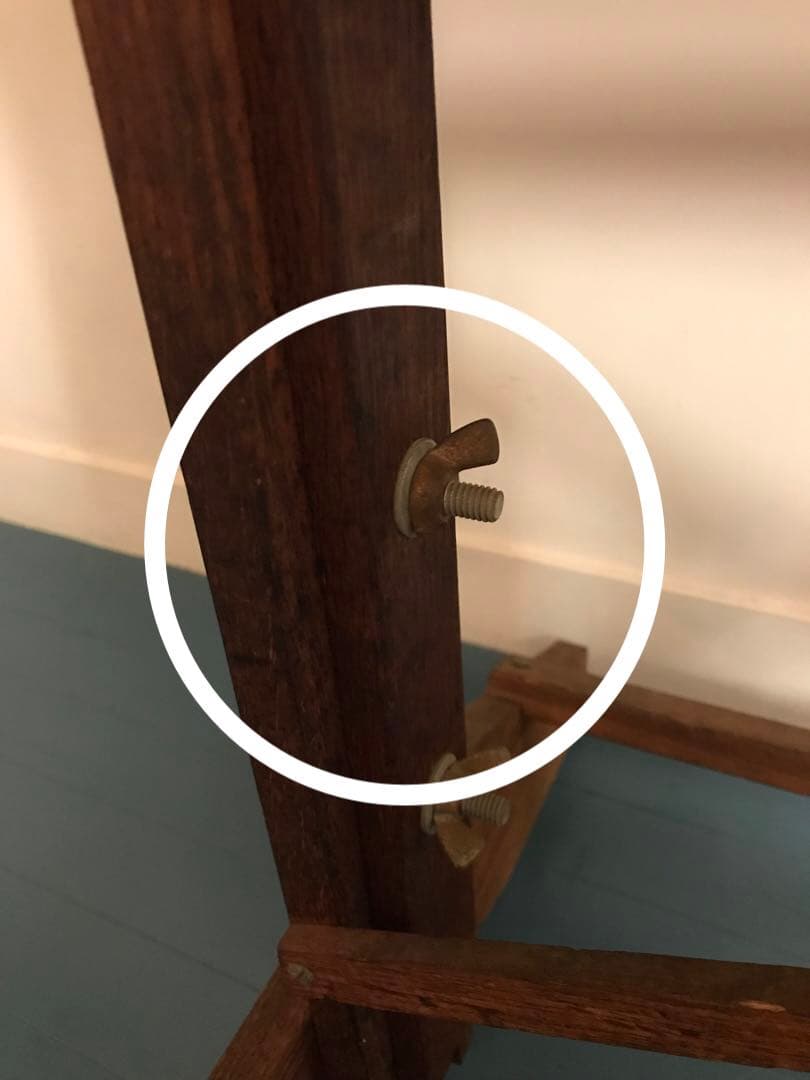 アメリカヴィンテージ木製ドラフティングテーブル　アンティーク製図台