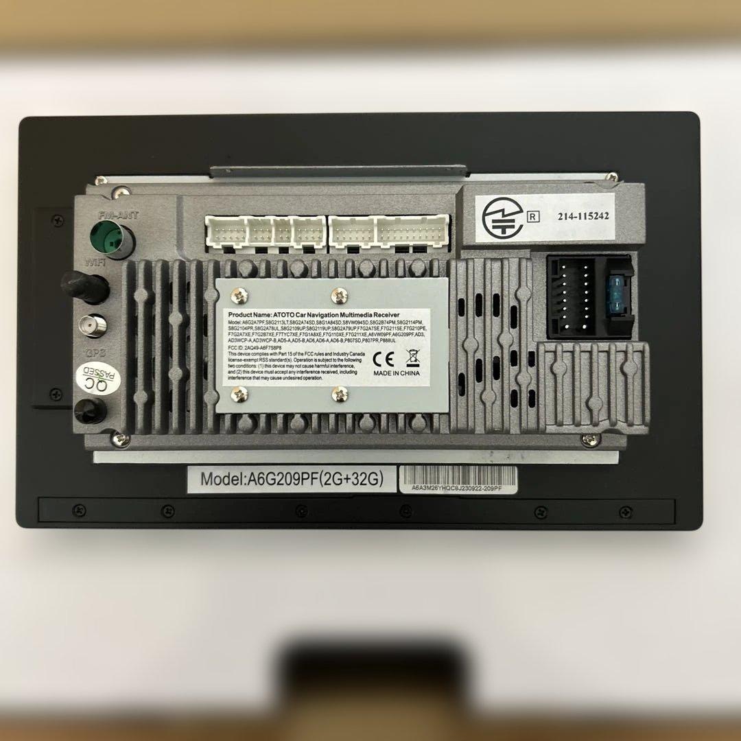 ATOTO A6G209PF 9インチインダッシュナビ