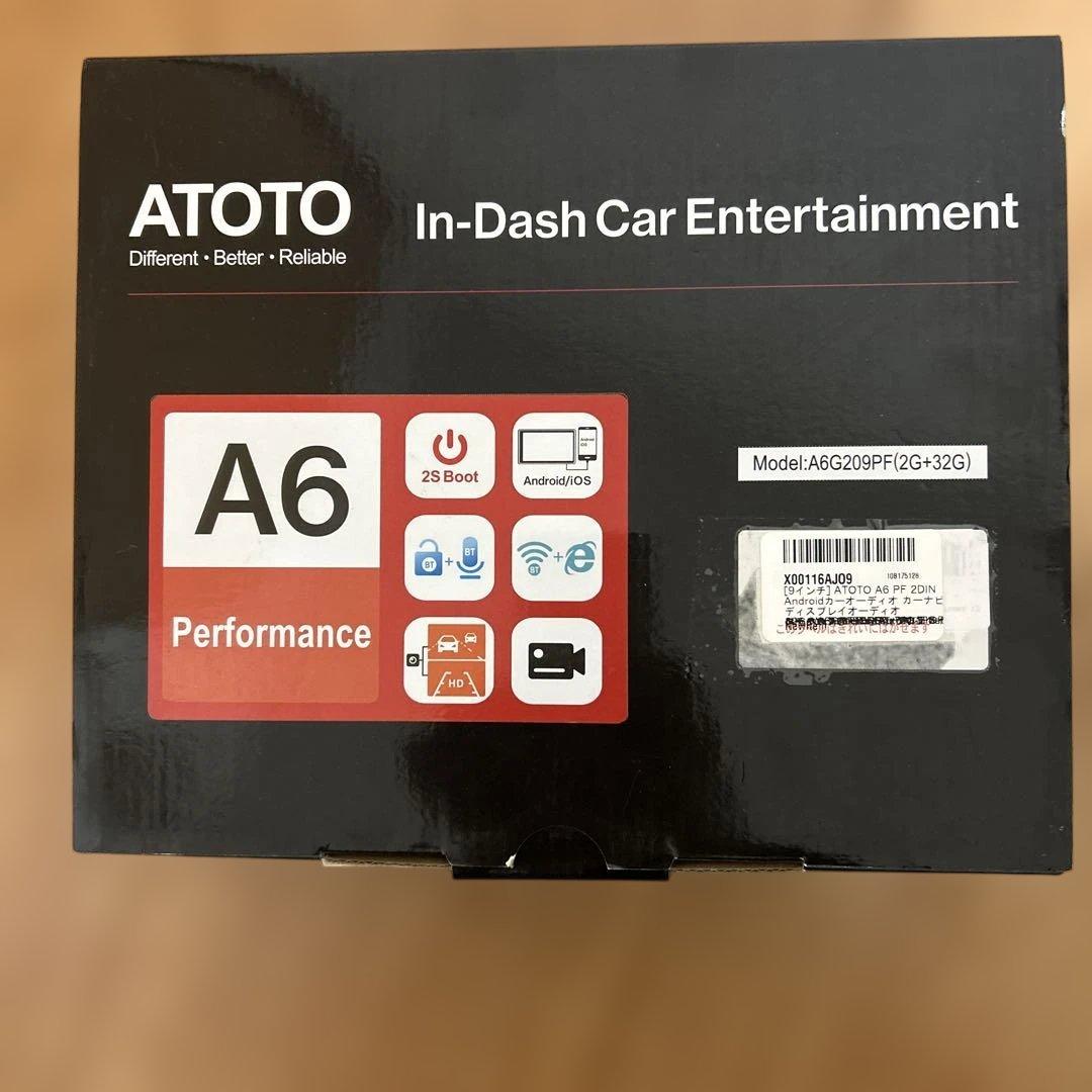 ATOTO A6G209PF 9インチインダッシュナビ