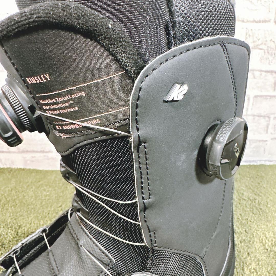 K2 Kinsley レディース 25.5cm ダブルBOA スノーボードブーツ