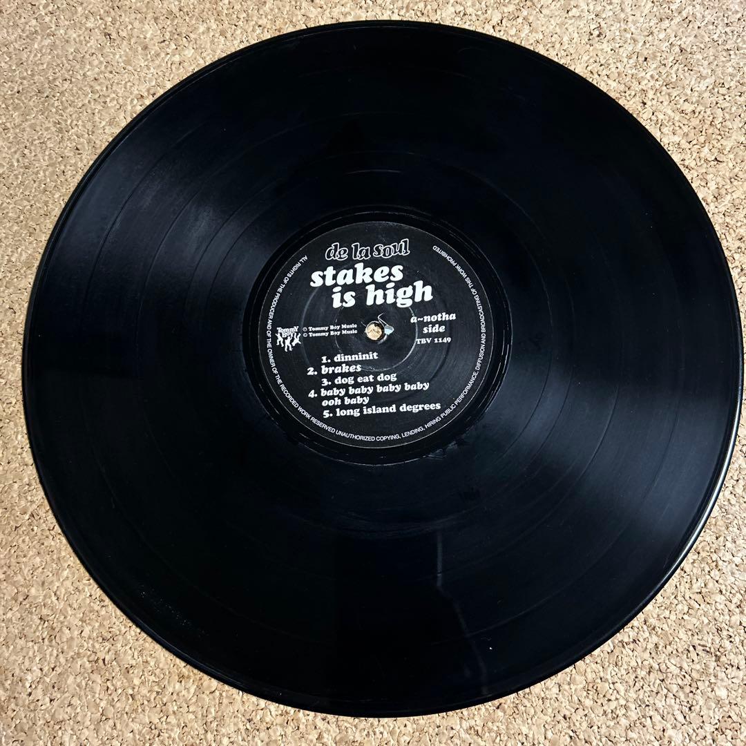 de la soul stakes is high アナログレコード