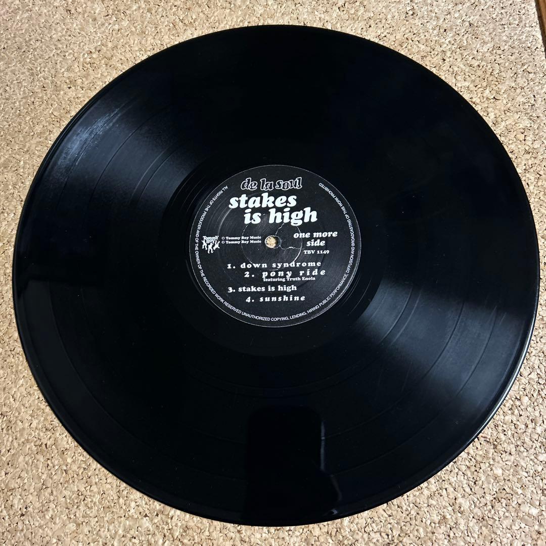 de la soul stakes is high アナログレコード