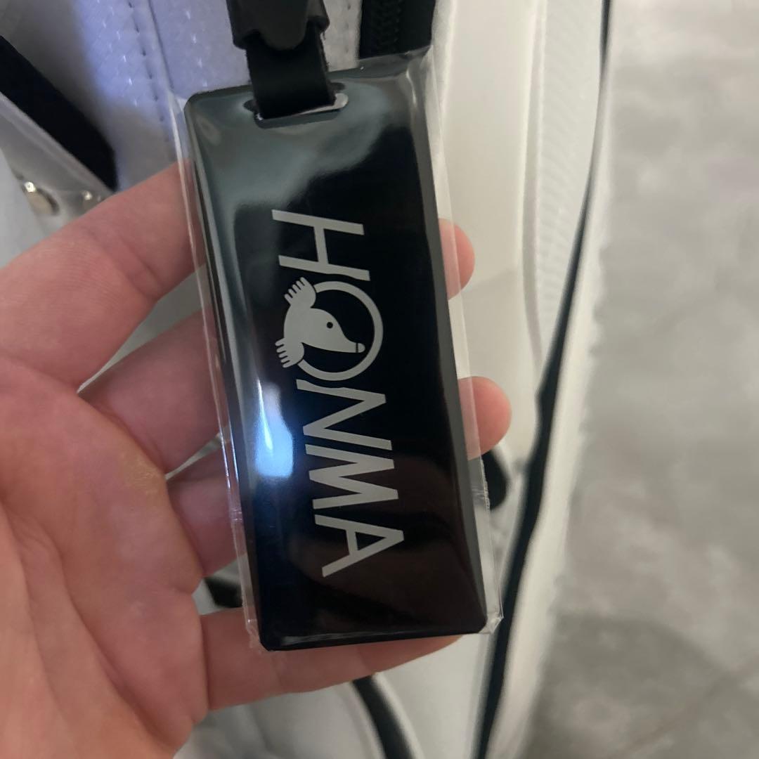 HONMA ホワイトキャディバッグ