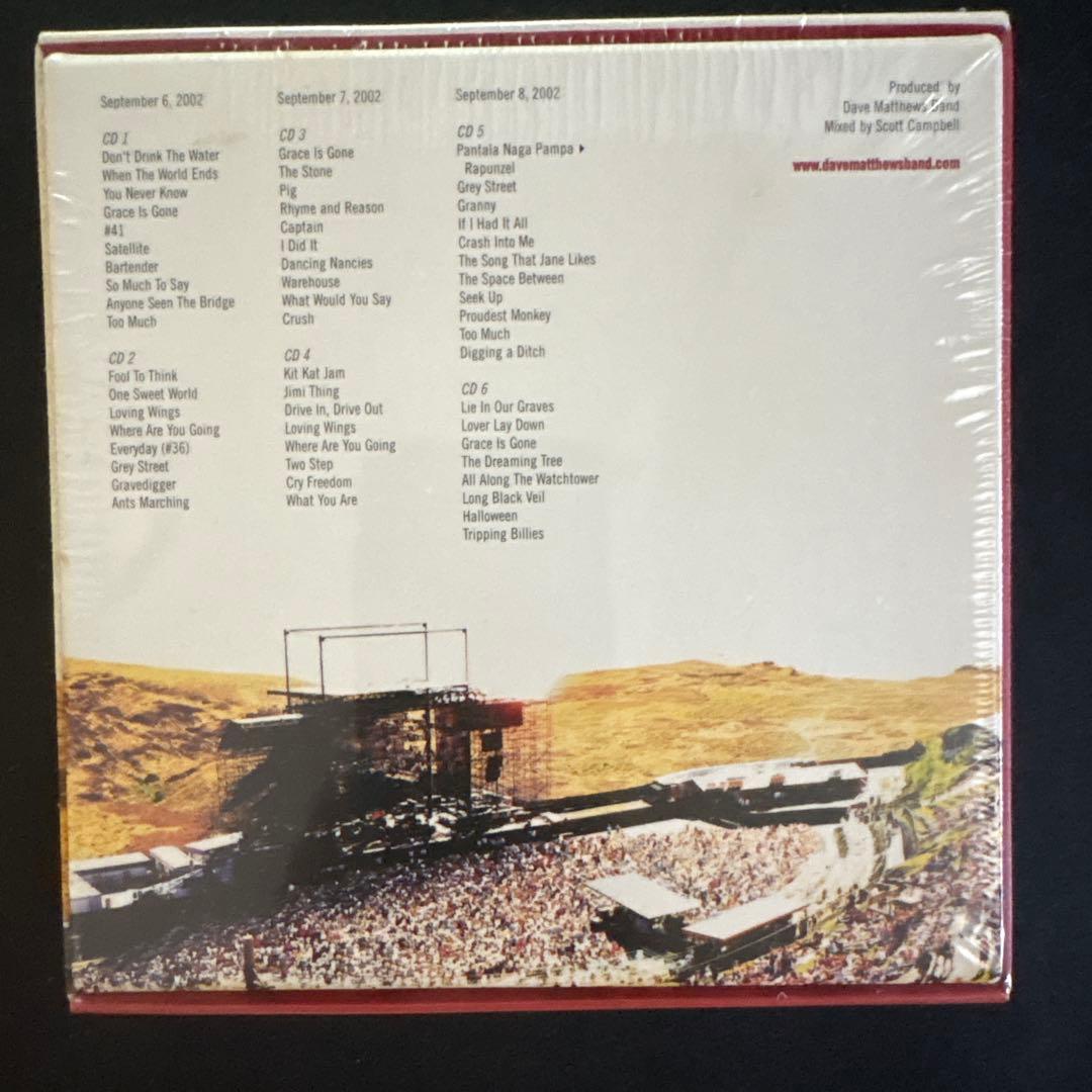 Dave Matthews Band 「The Gorge」　サイト限定6枚組