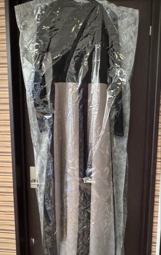 FENNEL配色ニットドッキングワンピース/モカ✖️ブラック