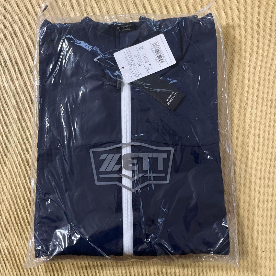 ZETT ビームスデザイン　ピステフードジャケット〈ネイビー〉