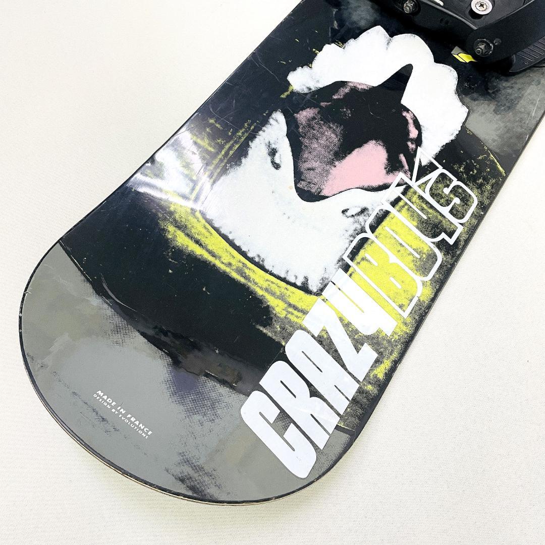 Lacroix 160cm フランス製 スノーボードセット バイン付き