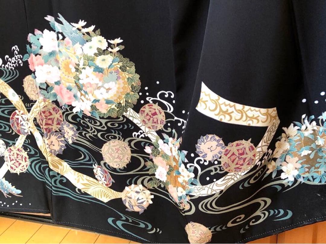 さが美　友禅•金彩 黒留袖