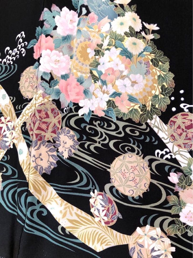 さが美　友禅•金彩 黒留袖
