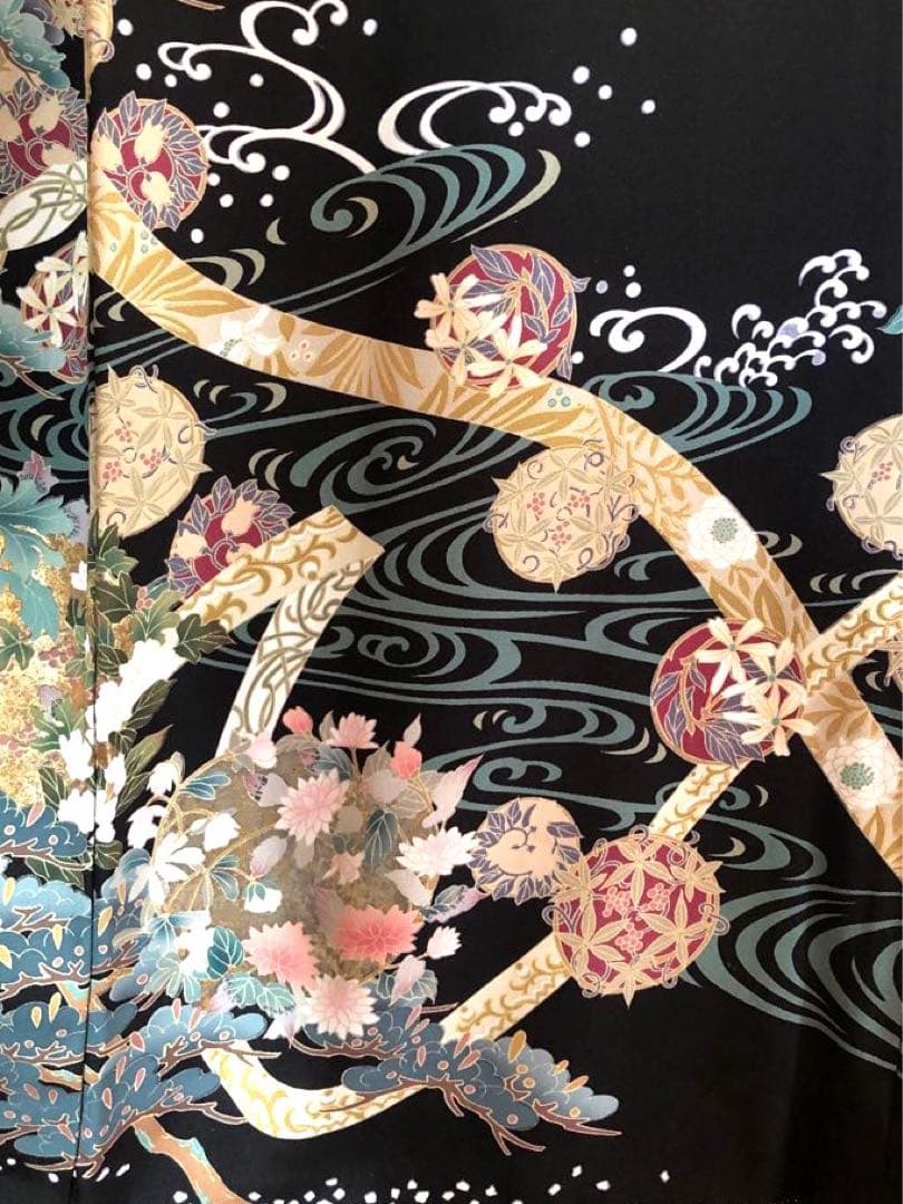 さが美　友禅•金彩 黒留袖