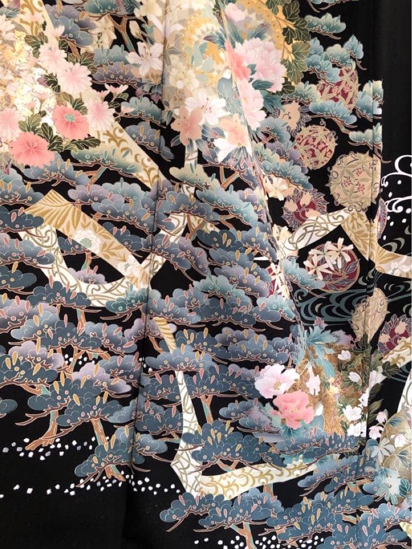 さが美　友禅•金彩 黒留袖