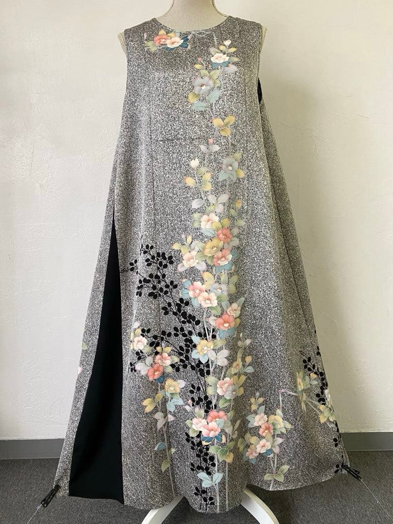 着物　リメイク　ドレス　ワンピース