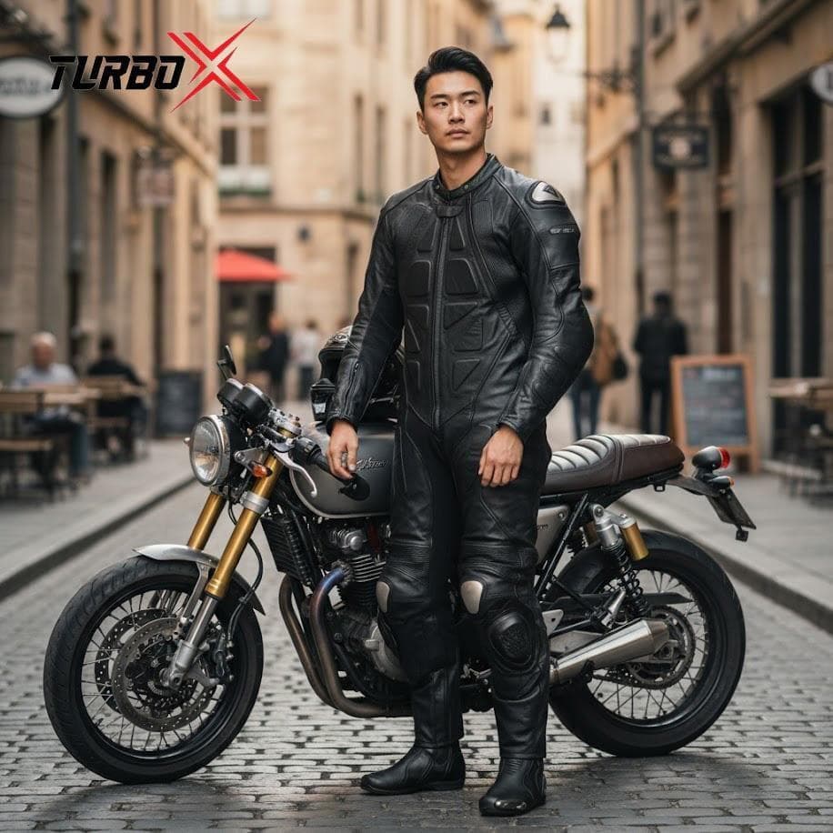 ●TURBO X GEARS●バイク レーシング レザースーツ ツーリング 48