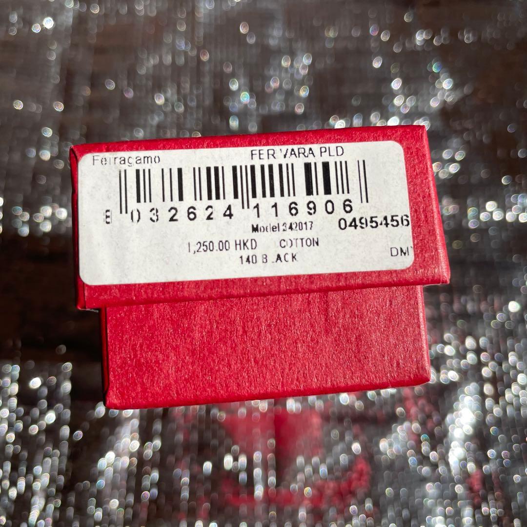 《新品》ブラック　SalvatoreFerragamoフェラガモ　ヘアバレッタ